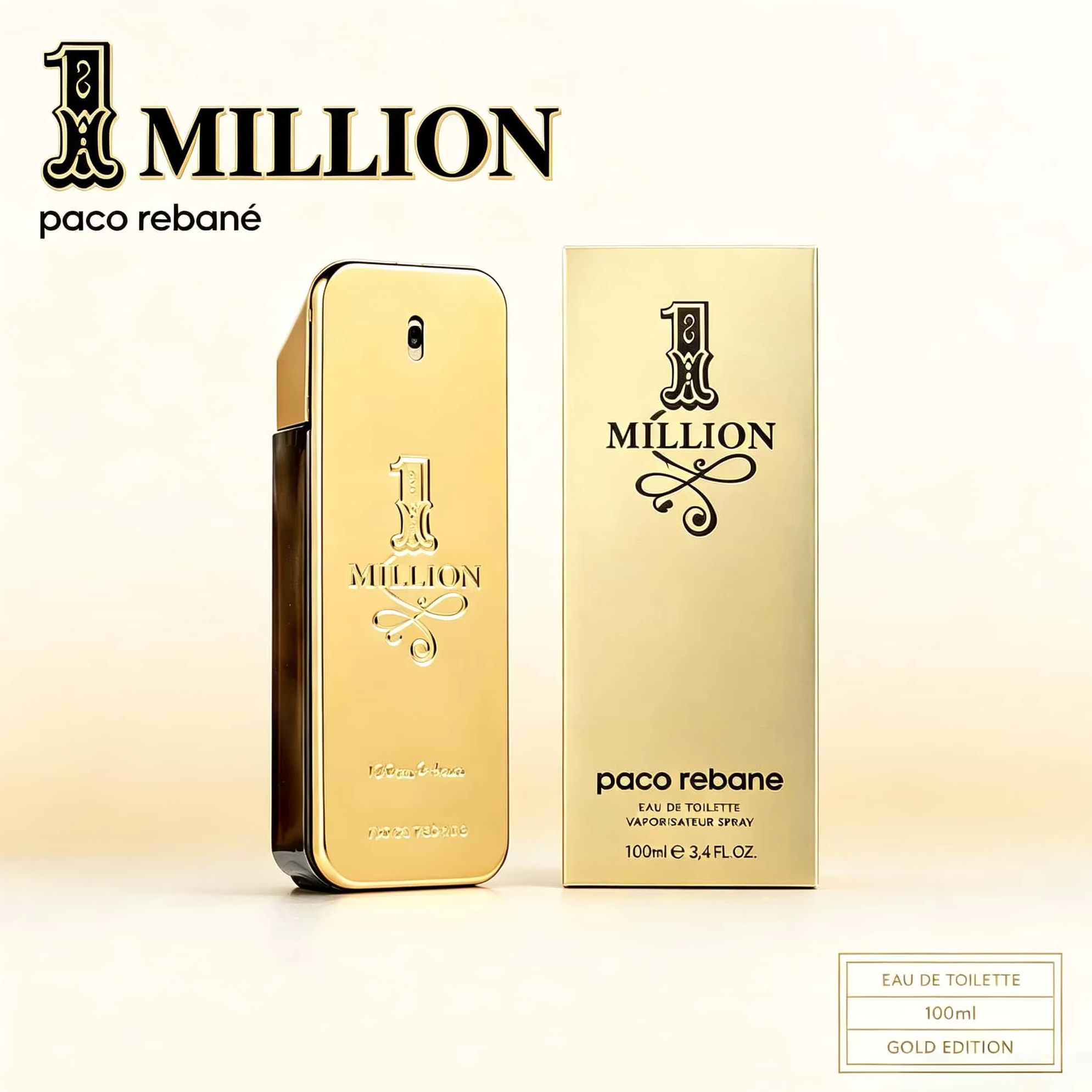 Paco Rabanne 1 Million Eau de  - Perfume Alcohol Fragrance ulasan dan harga